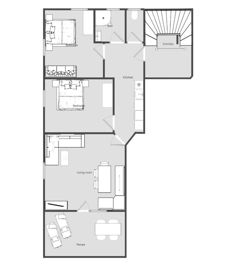 Appartement Gamper Brixen im Thale Exterior foto